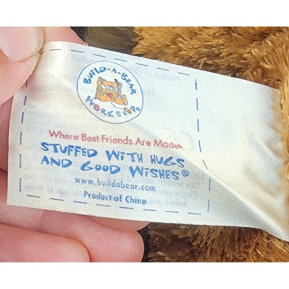 Vintage Retired Build-A-Bear Workshop Clydesdale Horse with Saddle - Picture 14 of 15